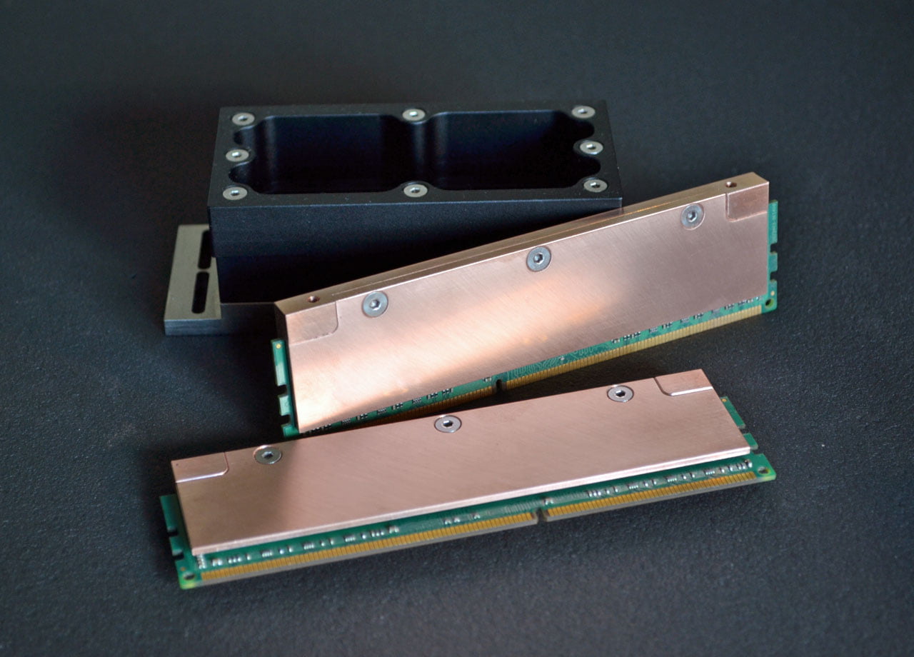 Custom RAM copper heatsinks Bartxstore