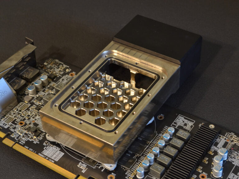 GPU LN2/Dice Copper HONEYCOMB FAT Pot - Bartxstore