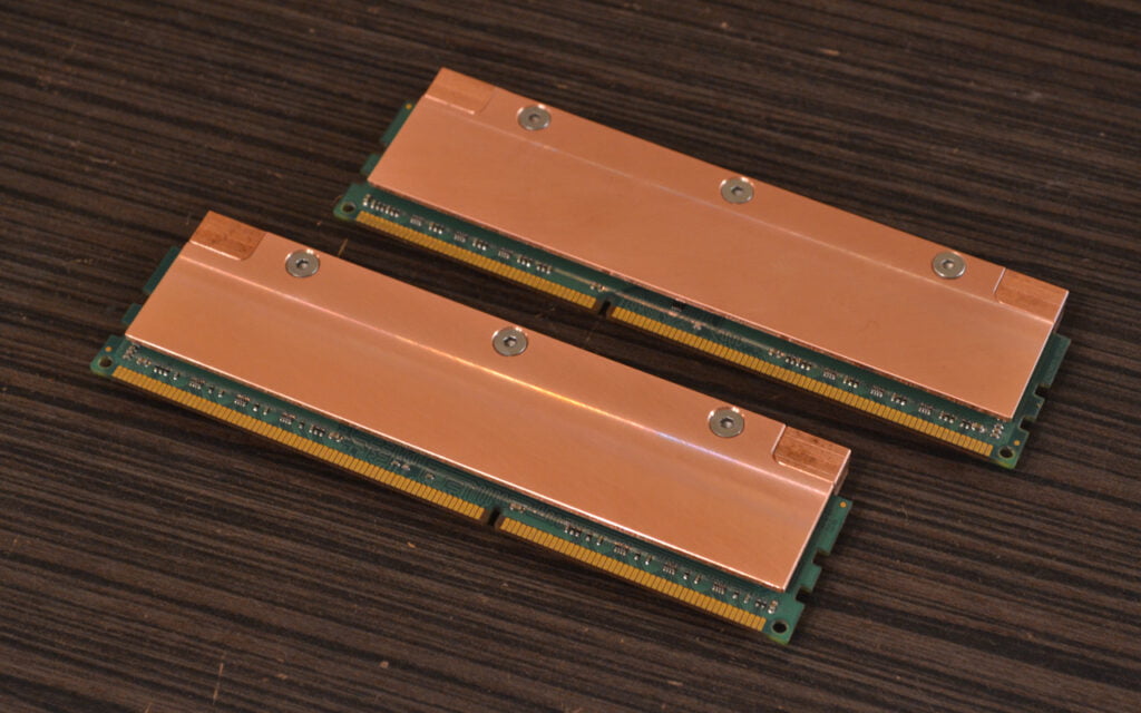 Custom RAM copper heatsinks Bartxstore
